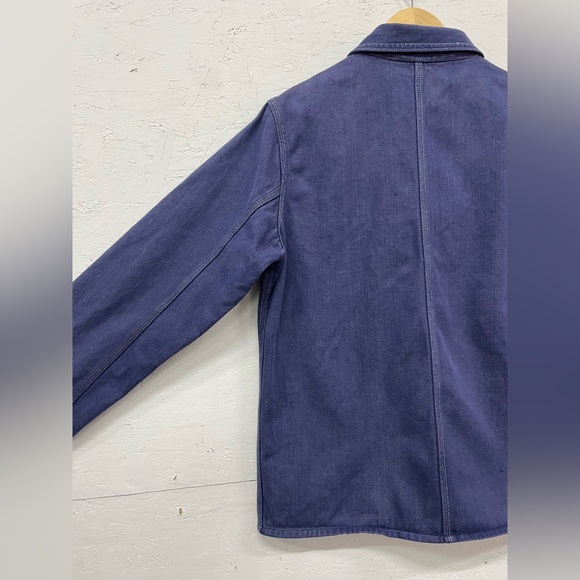 Vintage 60s/70s Golden Horse Denim Chore / Farm Jacket, Size 40, Fits M/L - Picture 6 of 7